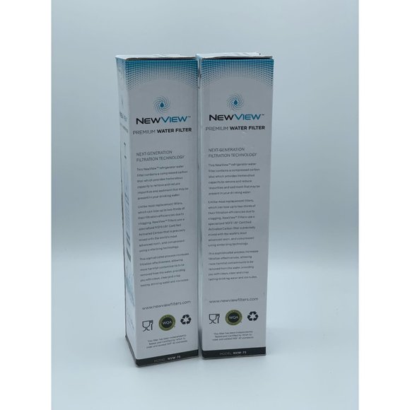 NEWVIEW premium water filter model NVW-75 featuring CrystalPure Filtration techn - Picture 4 of 6